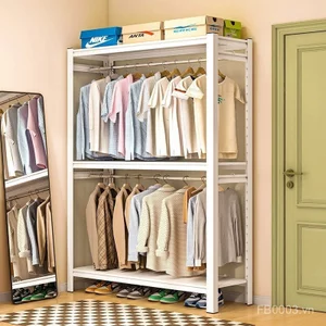 Yanen Kệ Quần Áo Móc Treo Giá Kệ Tủ Quần Áo Cho Thuê Móc Treo Áo Giá Miễn Phí Lắp Ráp Quần Áo Móc Treo Quần Áo Đường Sắt IF8Q