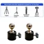 Bộ 2 Đầu Kim Loại Xoay Được Cho 3 Thiết Bị Và Phụ Kiện 8Inch