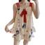Phiên Bản Hàn Quốc Bộ Đồ Ngủ Sling Hoạt Hình Hai Mảnh Bé Gái Nơ Homewear