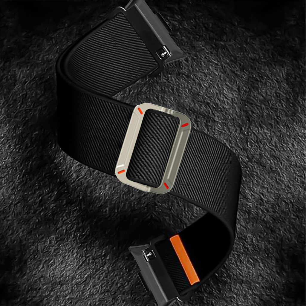 Dây đeo Nylon cho Redmi Watch 6 5 4 cho Mi Band 10Pro / 8Pro / 9Pro Vòng đeo tay co giãn thoáng khí