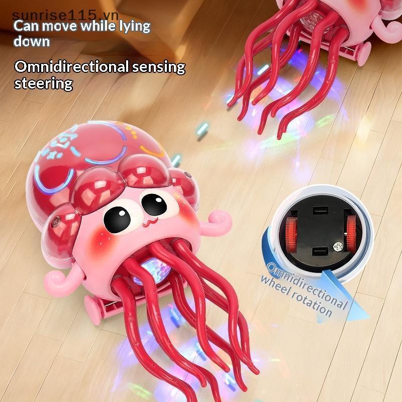 Đồ chơi bạch tuộc thông minh giảm căng thẳng SRVN có đèn LED để giải trí và thư giãn.
