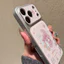 Ốp lưng iPhone họa tiết thỏ hồng bảo vệ camera da mềm cao cấp - iPhone 7/8/X/XS/XR/11/12/13/14/15/16/17/Plus/Air/Pro/Max