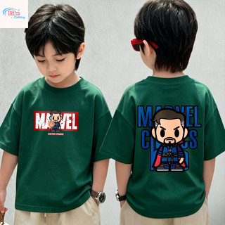 COD✅(Hồ Chí Minh)🚚 Áo thun bé trai in Doctor Strange Marvel, cotton mềm, thoáng khí.