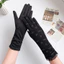 Găng Tay Chống Nắng Nữ Mùa Hè Thoáng Khí Cotton Mỏng Giữa Chiều Dài Lái Xe Đạp