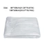 EDIWANY 100 Cái / gói Tấm Nhựa Dùng Một Lần, Phim Chống Thấm Nước Chất Liệu PVC Khăn Trải Giường Dùng Một Lần, Che Trải Giường Túi Tắm Bàn Massage Tấm Nhựa Trong Suốt