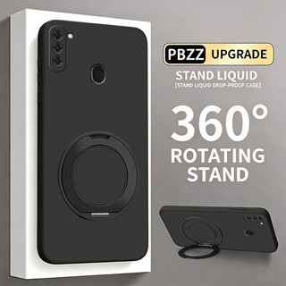 Ốp Lưng PBZZ Cho SAMSUNG a11 Vỏ Điện Thoại Vỏ Mềm Silicon Chống Sốc Thiết Kế Mới Thẩm Mỹ Có Giá Đỡ 360° Tím dễ thương cho bé gái YTYZJ1