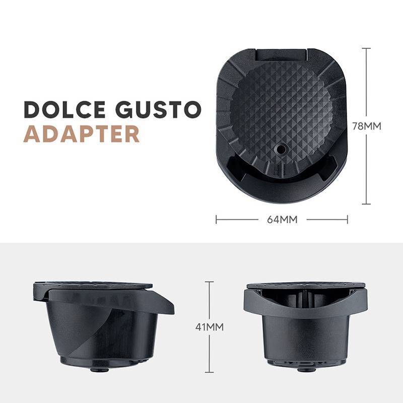 NS Dolce Gusto Genio S Có Thể Tái Sử Dụng Viên Cà Phê Bộ Chuyển Đổi Pod Máy Xay Có Thể Đổ Lại Cốc Cho Nhà Bếp Cà Phê Không Chất Thải Pha Kinh Nghiệm NS