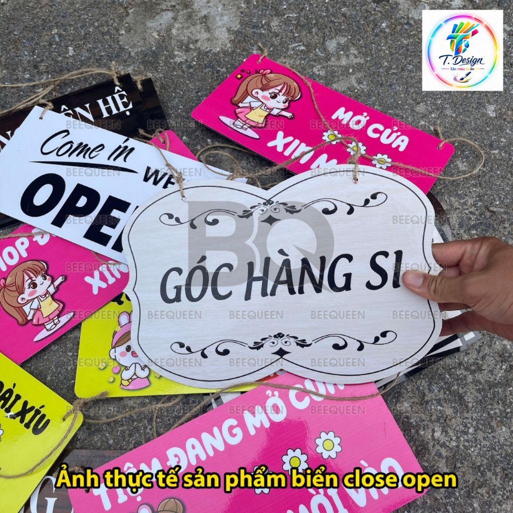 Bảng Đóng Mở Cửa Alu Chống Nước Treo Cửa Hàng - Giải Pháp Hoàn Hảo Cho Cửa Ra Vào
