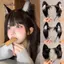 AqToCna Kawaii Tai Mèo Dễ Thương Sang Trọng Băng Đô Quấn Tóc Ngày Lễ Trang Phục Giáng Sinh Động Vật Tai Vòng Trẻ Em Phụ Kiện Tóc Cosplay Quà Tặng AqToCna