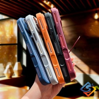 【 Đế từ tính + Làm mát mùa hè 】 Ốp cứng mờ cho iPhone 17 Pro Max 16 15 14 13 12 Pro Max Plus Vỏ chống sốc tản nhiệt có bảo vệ ống kính máy ảnh nâng cấp