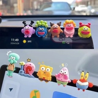 Bộ sticker trang trí ô tô 3D siêu cute, họa tiết thú cưng và nhân vật hoạt hình, không gây cản trở tầm nhìn