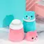 Tweeduj Trẻ Em Hoạt Hình Dễ Thương Gấu Bé Puff Box Talcum Powde Prily Heat Powde Bảo Quản Hộp Rỗng Hộp Đựng Di Động Du Lịch Hàng Ngày VN