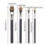 Tweeduj Flat Round Siêu Mỏng Kem Che Khuyết Điểm Cọ Trang Điểm Đường Viền Chuyên Nghiệp Kem Che Khuyết Điểm Dụng Cụ Trang Điểm 4 Loại Kích Thước VN