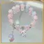 Siyuyan Bướm Cổ Tích Đính Hạt Bộ Vòng Tay Handmade Boho Pha Lê Trang Sức Nữ Thanh Lịch Phụ Kiện Thời Trang VN