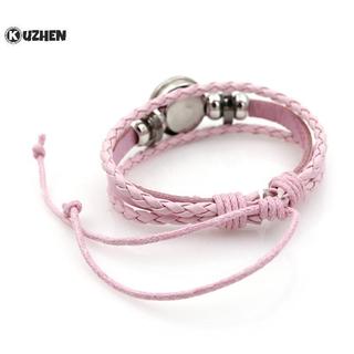 KUZHEN 2 Chiếc Dạ Quang Cặp Đôi Vòng Tay Mặt Trăng Mặt Trời Có Thể Điều Chỉnh Bện Vòng Tay Tình Bạn Thời Trang Lãng Mạn Trang Sức Quà Tặng Sinh Nhật HOT