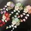 Kẹp tóc hoa PYCOU Sakura, Kẹp tóc tua rua hoa phong cách cổ xưa thủ công, Phụ kiện tóc Chất liệu vải Thiết kế hoa Tua rua ngọt ngào Mũ nón Kimono Nhật Bản dành cho nữ