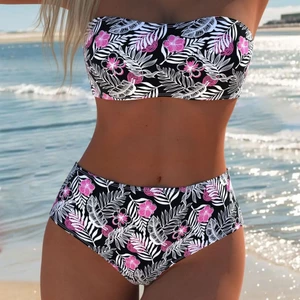 Bikini Suit Hai Mảnh Đồ Bơi Nữ Gợi Cảm Co Giãn Cao Cấp Bao Bọc Bụng Đồ Bơi