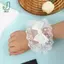 Dễ Thương Gothic Người Giúp Việc Ren Vòng Cổ Tay Xù Nơ Tay Nữ Cô Gái Trang Phục Hóa Trang Dự Tiệc Phụ Kiện