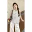 Sọc phong cách Hàn Quốc Thẩm mỹ Áo Vest không tay có dây đeo Thiết kế nơ Phong cách mới Vỏ bọc da dễ thương mùa hè