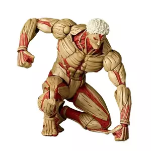 Kaiyodo Revoltech Amazing Yamaguchi: Attack on Titan Eren Jaeger - Armored & Female Titan Dual Mode Hình