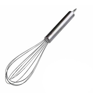 Hàng sẵn có Tay cầm dây thép không gỉ Máy đánh bóng Loại bán tự động Máy đánh trứng loại lò xo Máy trộn bột P6ZL