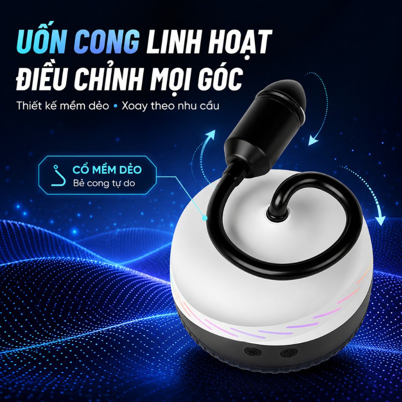 Quạt Đuổi Ruồi Muỗi Bàn Có đèn，Máy đuổi ruồi cánh quạt đa chức năng ngoài trời IPX4