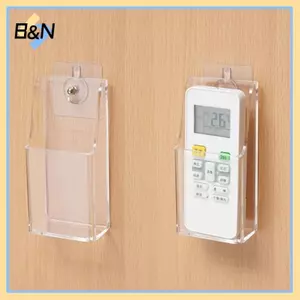 Hộp đựng điều khiển từ xa Acrylic B & N Hộp lưu trữ điều khiển treo tường Hộp lưu trữ điều hòa từ xa.