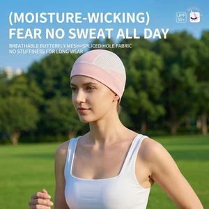 Mũ đi xe đạp Lycra thoáng khí - Chống nắng thể thao ngoài trời thấm mồ hôi nhanh