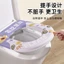 Thảm vệ sinh EVA Hoạt hình dễ thương Chống thấm nước dùng một lần Di động có tay cầm Bốn mùa Phòng tắm đa năng Thảm vệ sinh BEB5