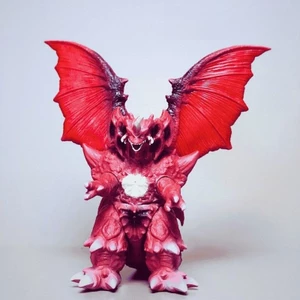 Destoroyah Phong cách mới Monster Model 7 Joint Movable Godzilla Movie Series Hình chất lượng cao Hợp thời trang Chiều cao chơi 14cm