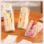 JRP 100 Chiếc Sandwich Nhựa Paaging Trong Suốt Tam Giác Túi Cho Bánh Mì Mông Túi Sinh Nhật Trang Trí Điều Trị JRP