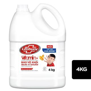 [Chính hãng] - Nước rửa tay diệt khuẩn Lifebuoy 4 kg