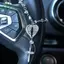 Guardians Angel Cross Car Mặt dây chuyền vô lăng ô tô treo chéo Người bảo vệ Mặt dây chuyền tôn giáo Cánh thiên thần Mặt dây chuyền chữ thập