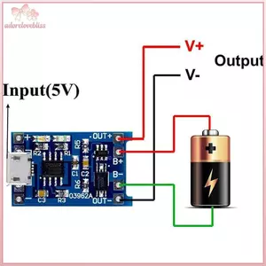 THÊM 5 Chiếc 5V 1A TYPE-C Micro USB Sạc Ban Mô Đun Sạc Có Bảo Vệ Chức Năng Kép 18650 TP4056 BSS