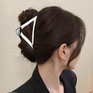 ECK Thời Trang Không Đều Kẹp Tóc Cá Mập Cá Tính Kẹp Dành Cho Nữ Bé Gái Đa Năng Phụ Kiện Tóc Đuôi Ngựa Ngọt Ngào Kẹp Tóc Quà Tặng HOT