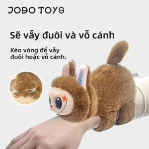 Capybara Stitch Labubupu Pop Ring Labu Búp Bê Vòng Tay Búp Bê Bé Trai Bé Gái Sang Trọng Đồ Chơi Trẻ Em Cổ Tay Có Thể vẫy đuôi