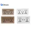 Wall Power Soet Universal 5 lỗ 2.1A Cổng sạc USB kép Soet Nice