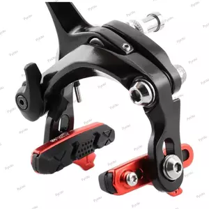PYCOU 2 Má Phanh Xe Đạp, Má Phanh Vành Carbon Thay Thế Chịu Nhiệt, Chuyên Nghiệp Đa Năng Nút Chai Hợp Chất Carbon Bánh Xe Má Phanh Xe Đạp Đường Bộ
