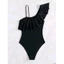Đồ Bơi Châu Âu Mỹ Gợi Cảm Màu Trơn Đồ Bơi Một Mảnh Nữ Bikini Đồ Bơi