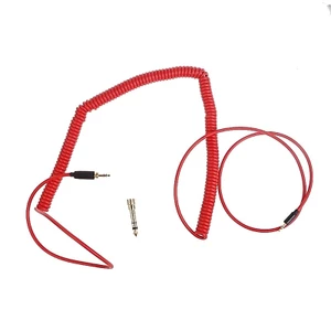Dây tai nghe lò xo BTM 2 5mm đến 3 5mm cho QC35 QC45 Mạnh mẽ và chống ăn mòn có thể mở rộng cho các nhu cầu khác nhau