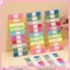 YOI 100 120 Đếm Màu Dính PET Nhãn Trang Bút Đánh Dấu Văn Bản Dải Highlighter