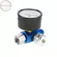 Hodou 1 / 4 "Sơn Điều Chỉnh Áp Suất Không Khí Đồng Hồ Đo Áp Suất Khí Nén Dụng Cụ Phụ Kiện VN