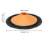 WANYEDI 2 Chiếc Loa Giấy Nón, 1 Inch Lỗ Khoan & 6 Inch Đường Kính Ngoài Loa Siêu Trầm Xung Quanh Nón, Dễ Dàng Lắp Đặt Màu Cam Trống Giấy Siêu Trầm Thay Thế
