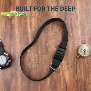 Dây xi lanh dây đeo bình lặn có thể điều chỉnh với Bules Cam và miếng đệm chống trượt để lặn chuyên nghiệp [MỚI]
