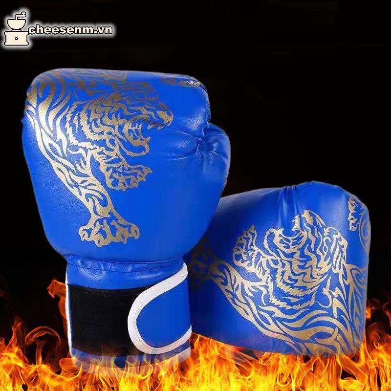 Găng tay đấm bốc trẻ em Cheenm Huấn luyện trẻ em Đấm Kiboxing Phụ kiện có thể thoải mái Sparring VN