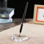 Phong Cách Mới Kim Loại Bi Bút Đựng Bút Dây Đeo Tình Yêu Acrylic Pha Lê Bút Giữ Văn Phòng Bút EHRL