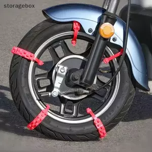 10 chiếc Dây chuyền chống trượt đa năng cho xe máy Lốp xe đạp Dây buộc bánh xe ngoài trời Lốp khẩn cấp Phụ kiện dây chuyền tuyết Mùa đông đẹp