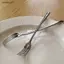 Bát đĩa tráng miệng bằng thép không gỉ Four Tine Dĩa bàn tay cầm dài Bạc Nĩa trái cây Nĩa ăn tối Bộ đồ ăn nhà bếp [VN]