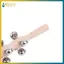 BVY 1 Chiếc Bằng Gỗ Cầm Tay Chuông Jingle Bells Chuông Âm Nhạc Sti Thảo Luận Đồ Chơi Âm Nhạc Cho Người Lớn KTV Đảng Trẻ Em Trò Chơi Quà Tặng.