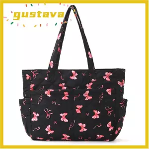 Túi Tote Du Lịch GUSTAVA, Túi Máy Tính Dung Tích Lớn Cotton Polyester, Túi Đeo Vai Thiết Kế Nhẹ Đi Lại